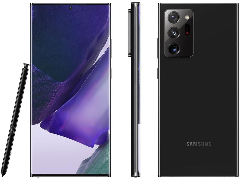 Smartphone Samsung Galaxy Note 20 Ultra 256GB - Preto 5G 12GB RAM